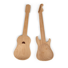 Set of 2 Rockin' Guitar Shaped