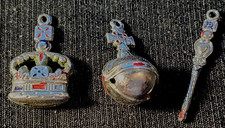 Vtg Sterling Silver ENAMELED