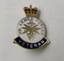 HM Armed Forces Veteran Enamel