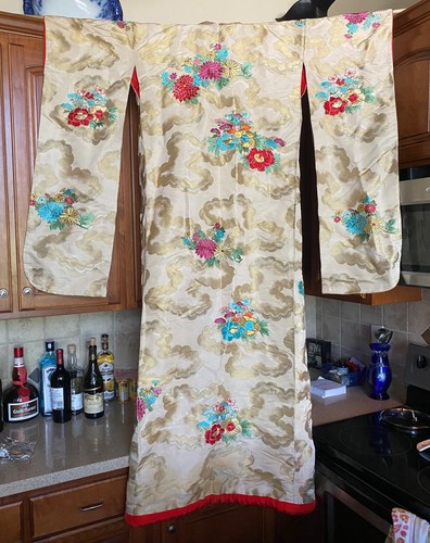 Japanese silk wedding uchikake - japanese,