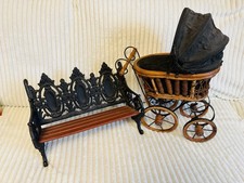 Vintage mini dolls pushchair - mini,