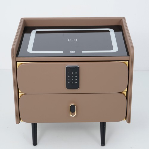 Tall smart nightstand with - nightstand,
