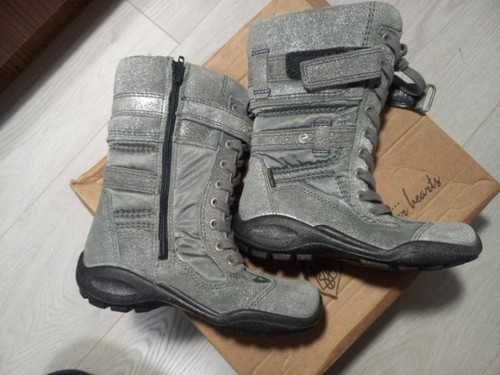 Women ecco boots grey other - women,