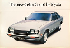 Toyota Celica Coupe Brochure 1978
