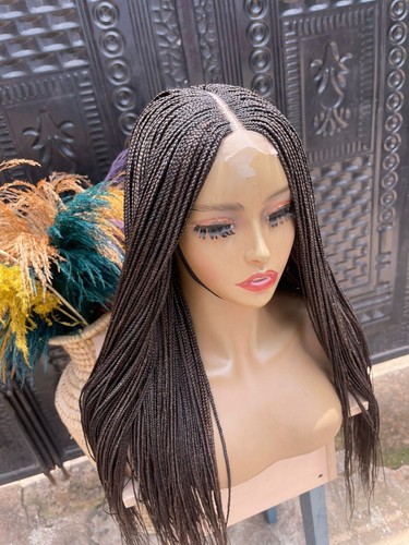 Cornrow braided wig center - cornrow, wig,