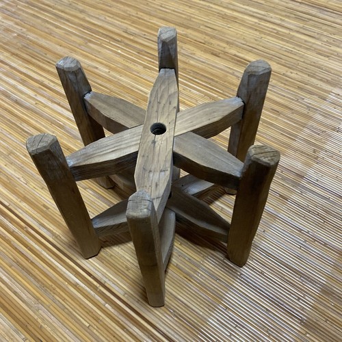 Antique wooden thread winder - wooden,