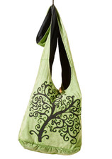 Cotton Shoulder Bag Tree of