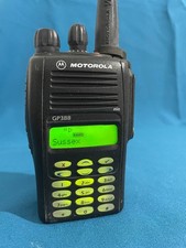 Motorola hand held VHF transceiver & charger.