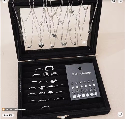 Pcs set silver - silver, chic