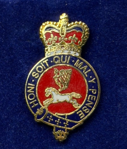 Queens royal hussars tie pin - royal,