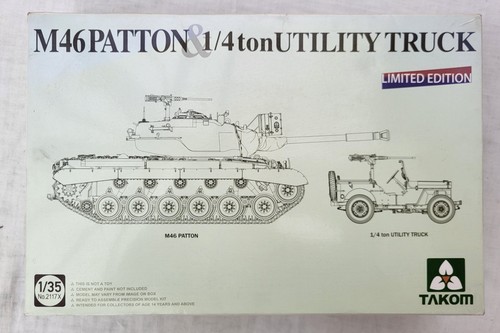 Takom 2117x m46 patton us - takom, 1:35