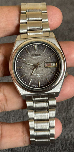 Seiko automatic 7009 8270 grey - automatic, 7009-8270