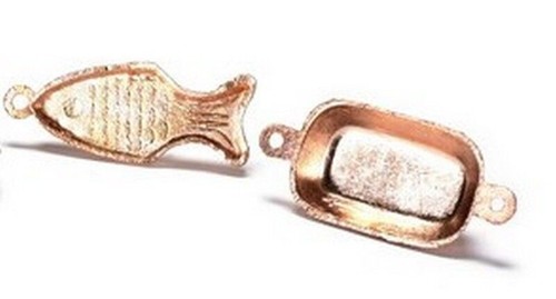 Metal cake jelly moulds - metal,
