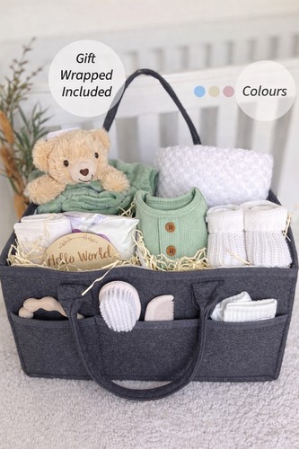 Nappy caddy baby hamper - nappy, hamper.