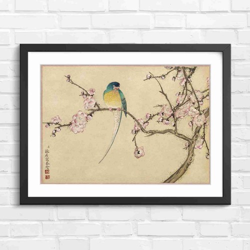 Chinese bird blossom art - chinese,