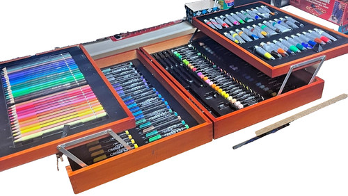 Crelando art set wooden - crelando,