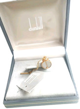 Dunhill Tie Pin Silver Gold