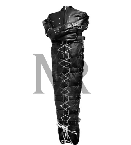 Genuine leather straitjacket - leather,