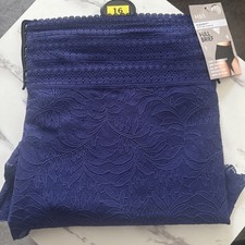 M&S BNWT 3 Pack Blue Lace Full Briefs  Knickers Size 16 Knickers BNWT