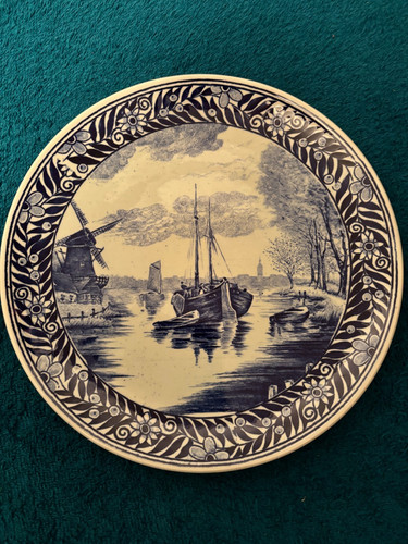 Vintage boch delft wall - boch,