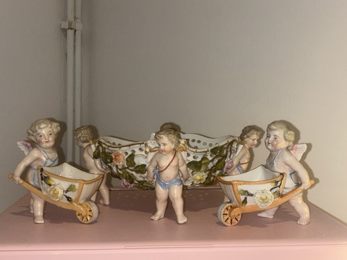 German porcelain centrepiece - porcelain,