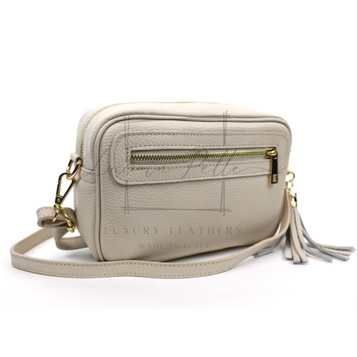 Genuine italian pebbled - genuine,