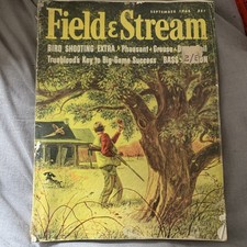 Field & Stream sept 1963 vintage hunting & fishing magazine