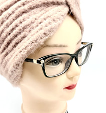 VERSACE Designer Ladies Black Eyeglasses Frames Mod.3156 53-15-135 Made In Italy