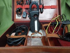 old Vintage Amprobe Clamp test meter kit. multi meter. Electric voltage meter