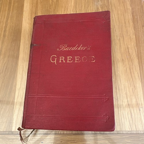 Karl baedeker greece handbook - baedeker,