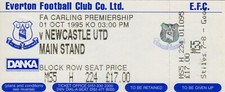 EVERTON v NEWCASTLE UNITED -