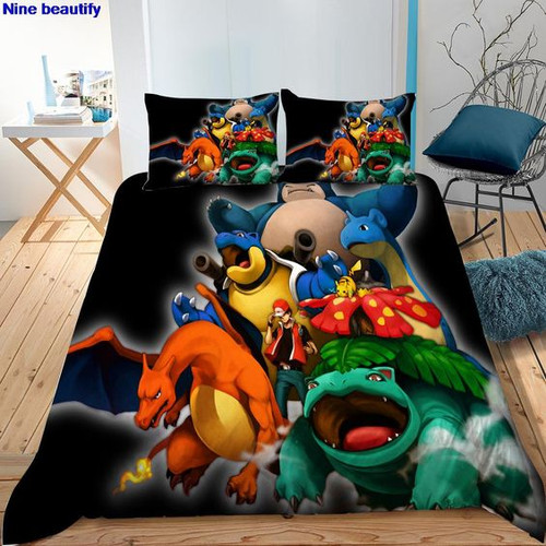 Pokemon pikachu anime bedding - pikachu,
