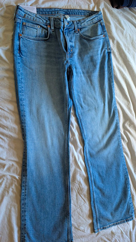 Weekday tension blue bootcut - blue,