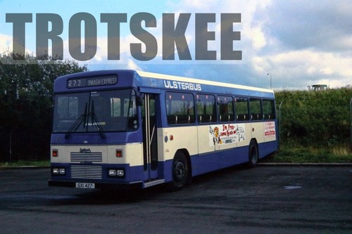 35mm slide ulsterbus leyland - slide,