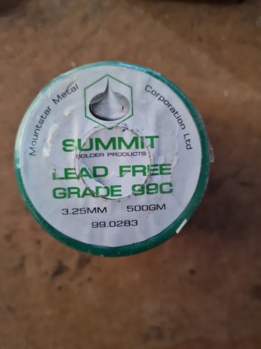 Summit lead free solder - lead,