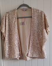 Be Beau Cream Sequin Open
