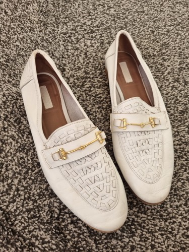 Topshop white leather - white,