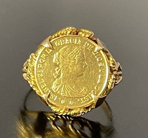 22k solid yellow gold spanish - yellow,
