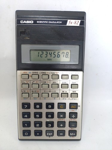 Vintage casio scientific - fx-82,