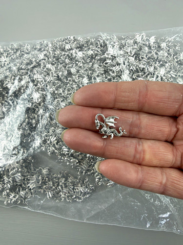 Dragon charms for crafts - dragon,