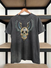 Vintage Y2k Shiroi Neko Skull