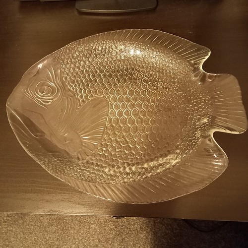 Pair vintage french - french, glass