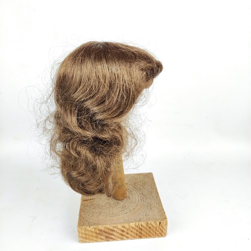 Vintage brown doll - doll, wig