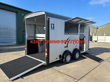 New Cheval Liberte Maxi 3 Living Unfurnished Room Horse Herringbone Trailer