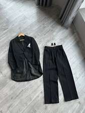 1920s vintage Black wool