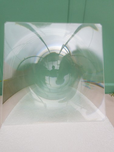 395x395mm large rigid acrylic - 395x395mm,