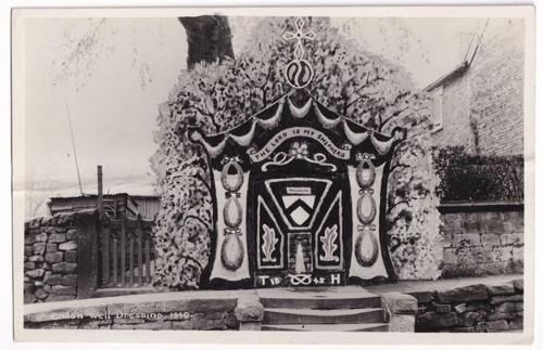 Endon well dressing 1940 - well,