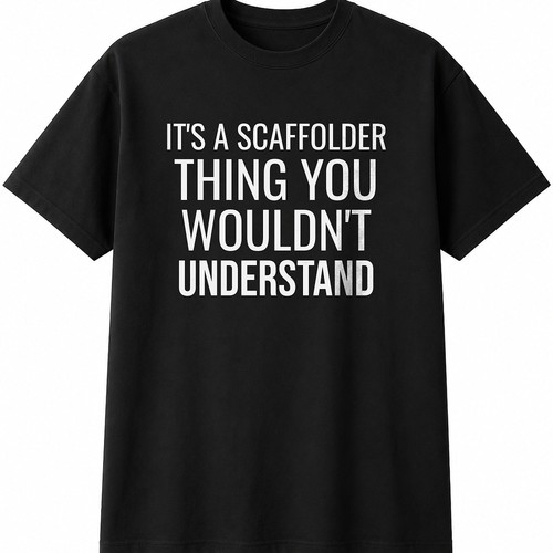 Scaffolder thing you - it's,