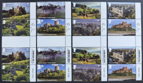 2026 castles stamp set - stamp,