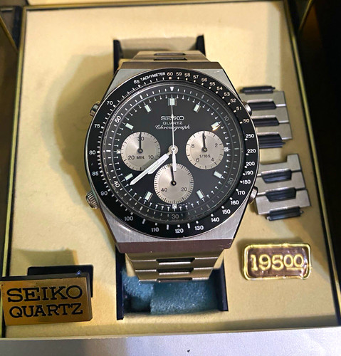 Seiko 7a28 quartz chronograph - seiko,